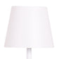 "Eclipse Aura II" Rechargeable LED Metal Accent Lamp (Set of 2) - White