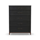 Waterfall - Drawer Chest - Black