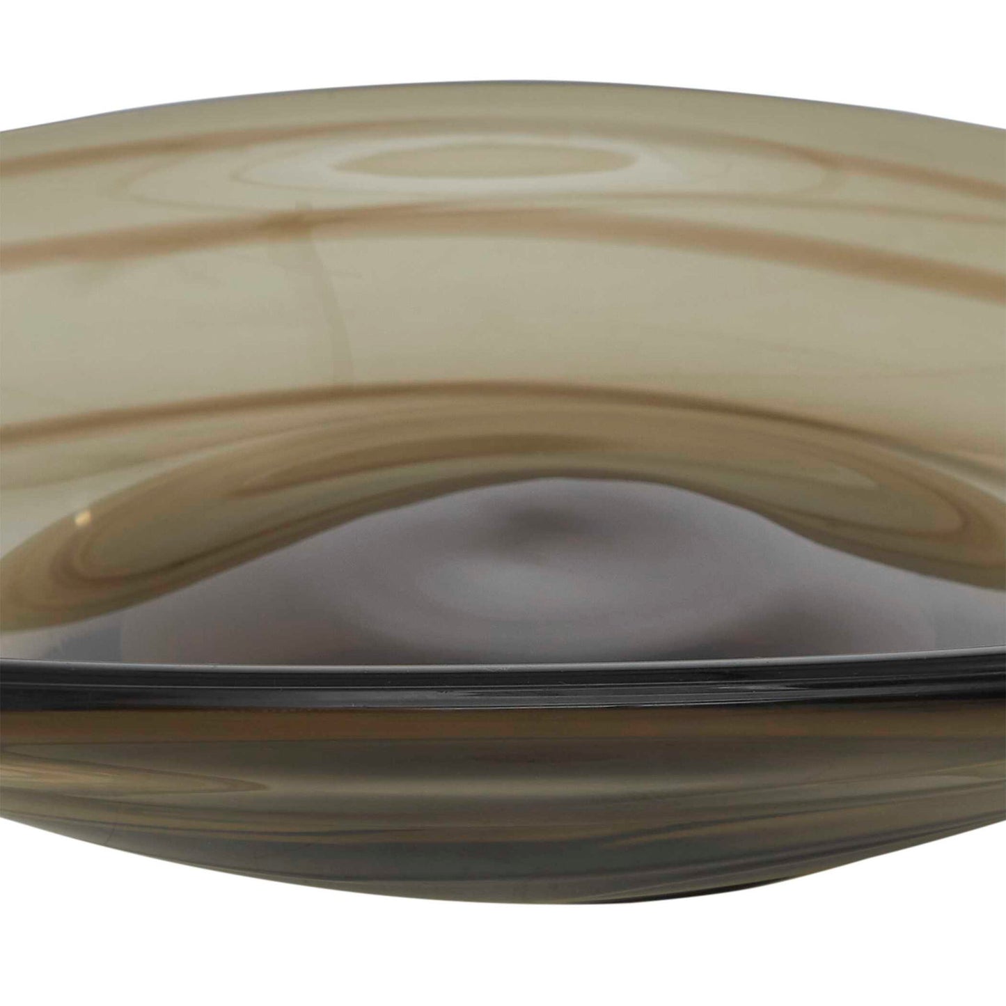 Soluna - Indoor-Outdoor Glass Bowl - Brown