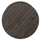 Modern Farmhouse - Drum Cocktail Table - Dusty Charcoal