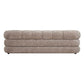 Modella - Upholstered Chenille Sofa - Brown
