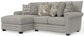 Livingston - Sectional With Comfort Coil Seating And Accent Pillows Included