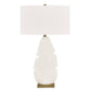Palm Leaf - Table Lamp - White