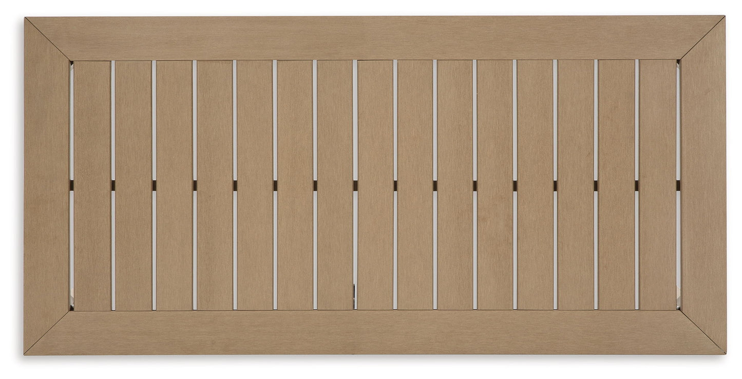 Hallow Creek - Rectangular Cocktail Table - Driftwood