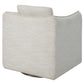 Corben - Swivel Armchair - Silver