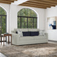 Milo - Fabric Two- Fabric Cushion Sofa
