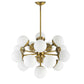 Droplet - 16 Light Sputnik Chandelier