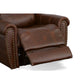 Oscar - Power Recliner With Power Headrest - Pumpernickel