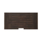 Paradise Valley - 2 Door Bedside Chest With Charging Station - Saddle Brown