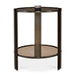 Hanson - Side Table - Bronze & Dark Glass