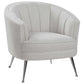 Janie - Mid-Century Accent Chair - White
