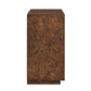 Flores - Burl Wood 2 Door Cabinet - Brass,Woodtone