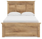 Makidern - Panel Storage Bed With 2 Under Bed Storage Units