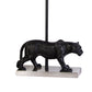 "Panther Noir" Resin Table Lamp (Set of 2) - Black Resin/Pn On Metal