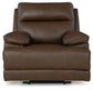 Vonryan - Power Recliner / Adj Headrest - Tobacco