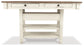Bolanburg - Rectangular Dining Room Counter Table - Beige