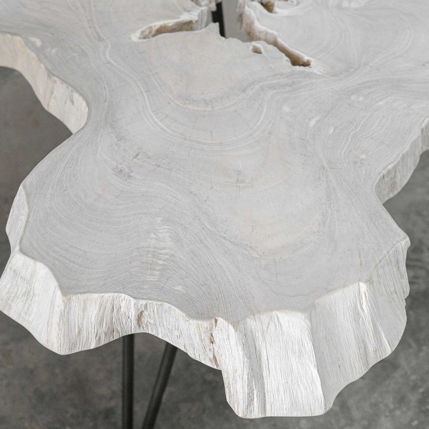 Trillium - Bleached Teak Coffee Table