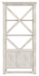 Carynhurst - Large Bookcase - Whitewash
