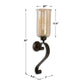 Joselyn - Candle Wall Sconce - Bronze