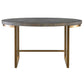 Taja - Oval Desk - Gray