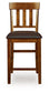 Ralene - Upholstered Barstool (Set of 2) - Medium Brown