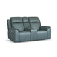 Vernon - Power Reclining Loveseat With Console, Power Headrests, Lumbar, Heat & Massage