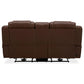 Caswell - Loveseat With Console P2 & ZG - Brown