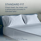 Linens - Tempur Luxe Egyptian Cotton Sheet Set - Sleepy Blue