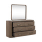 South Bend - Dresser & Mirror - Brown