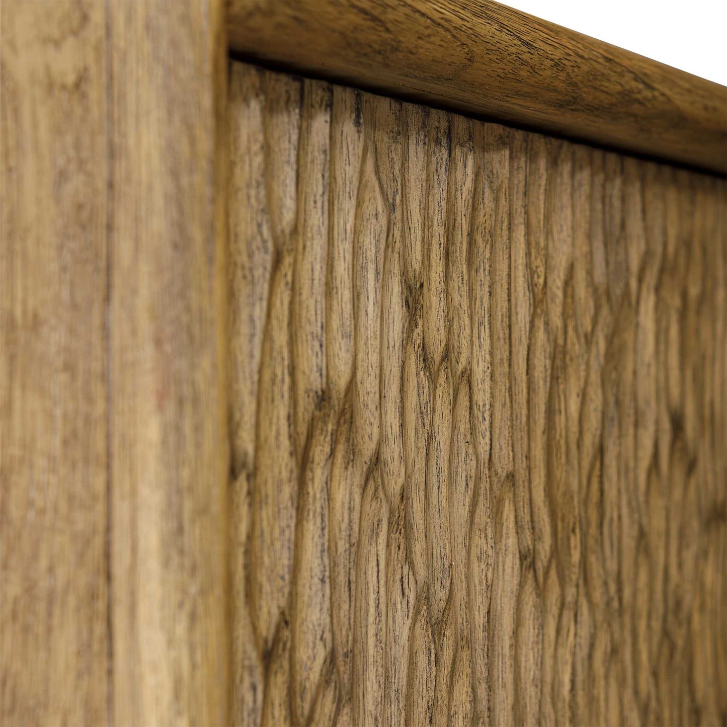 Stevenson - Wood 4 Door Cabinet - Natural