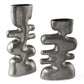 Free Flowing - Nickel Vases (Set of 2)