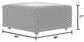 Searsport - Castered Cocktail Ottoman