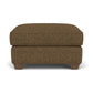 Carson - Ottoman, Heavy Thread Stitching