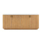 Arik - 4 Door Walnut Cabinet - Woodtone