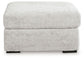 Cuddle Plush - 3 Pc. - 3-Piece Sectional, Chair And Ottoman - Arctic