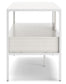 Deznee - Large TV Stand - White