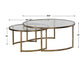 Rhea - Nested Coffee Tables (Set of 2) - Gold