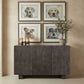 Phineas - 3 Door Modern Cabinet - Woodtone