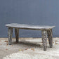 Fade To Black - Wood Bench - Black / White