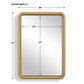 Atkinson - Modern Mirror - Brass
