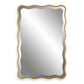 Aneta - Scalloped Mirror - Gold
