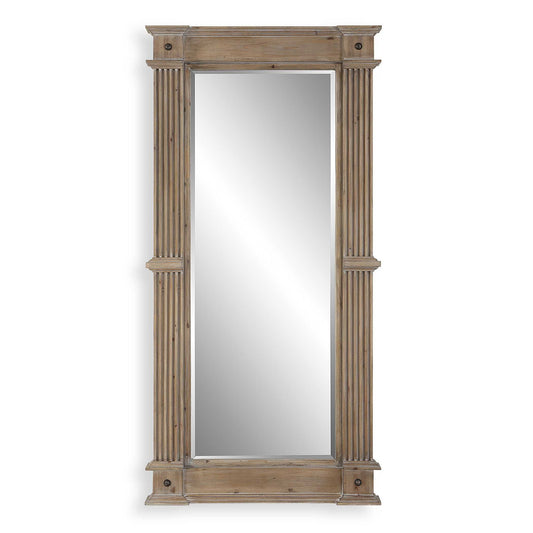McAllister - Oversized Mirror - Dark Brown