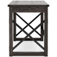 Freedan - Home Office Desk - Grayish Brown