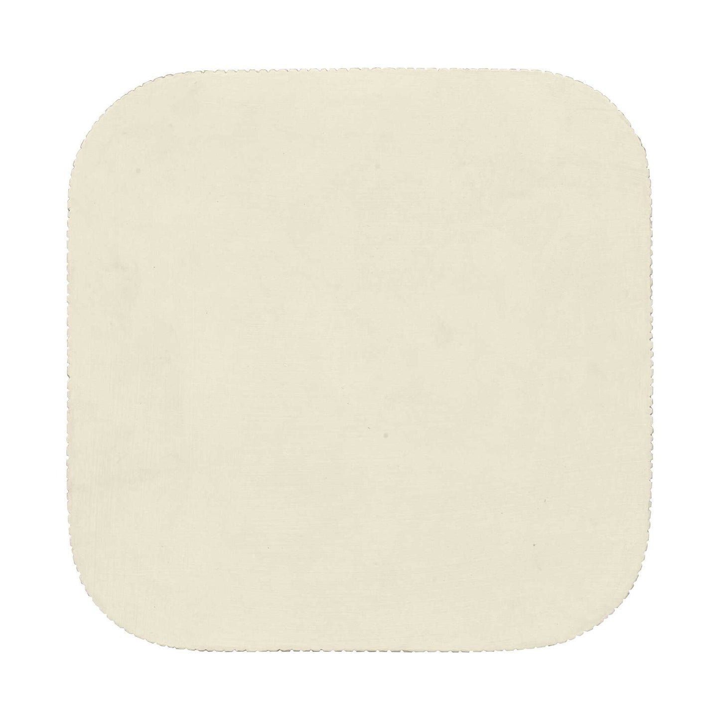 Alma - Concrete Outdoor Side Table - White