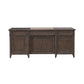 Paradise Valley - Executive Desk - Saddle Brown