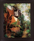 Terracotta Gardenway - 28" x 34" Framed Wall Art - Green