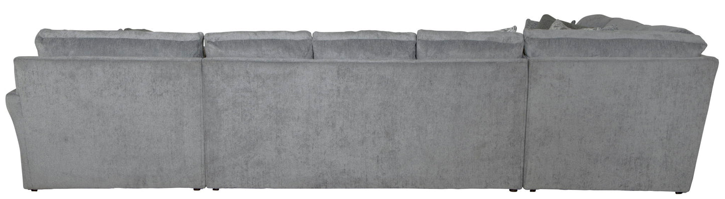 Glacier - Sectional With Cocktail Ottoman