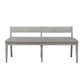 Farmhouse Reimagined - Upholstered Bench - White