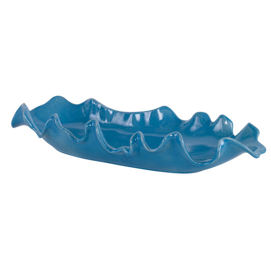 Ruffled Feathers - Bowl - Blue