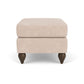 Moxy - Fabric Ottoman, Round Turned Legs